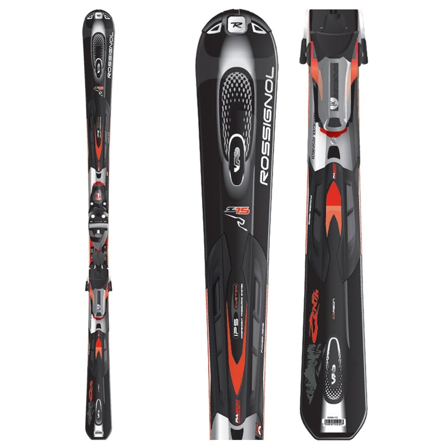 Rossignol Zenith Z15 Mutix Skis + Rossignol Axial2 140 Ti Bindings 2009