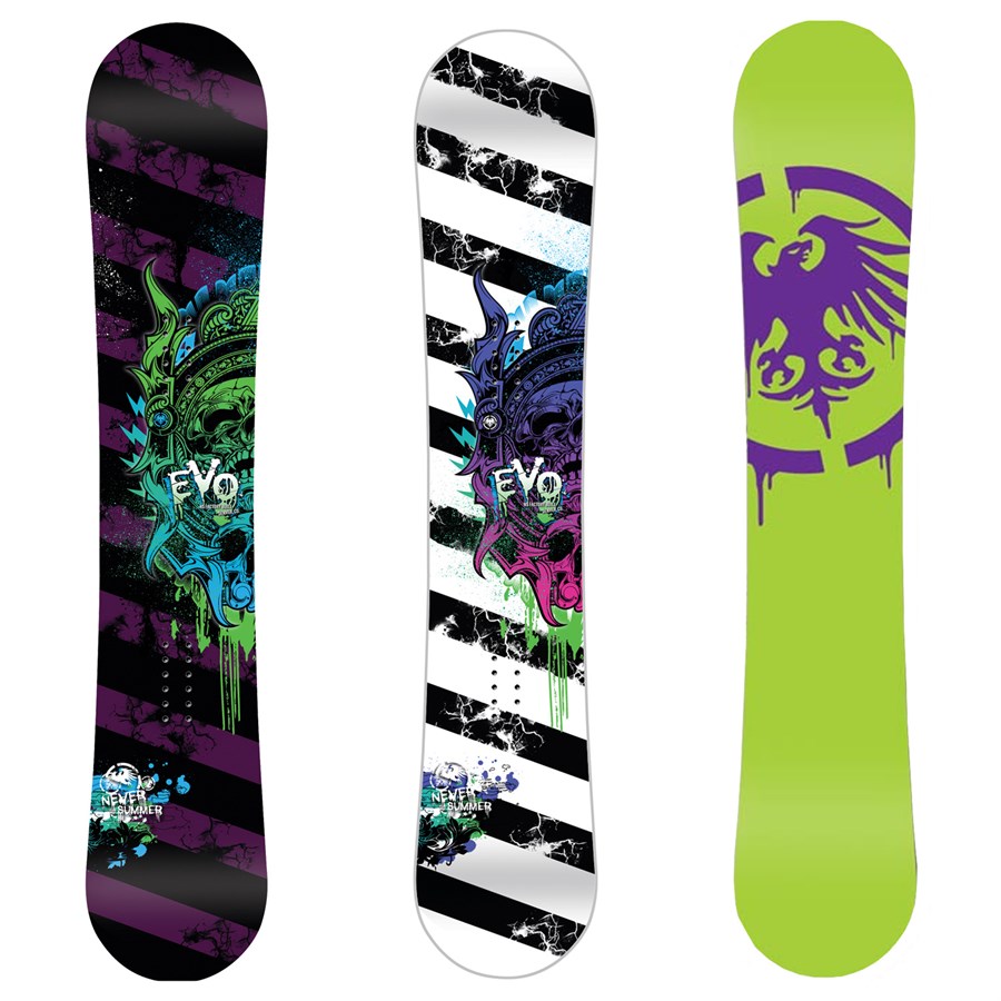 Never Summer Evo Grom Snowboard Youth 2010 evo