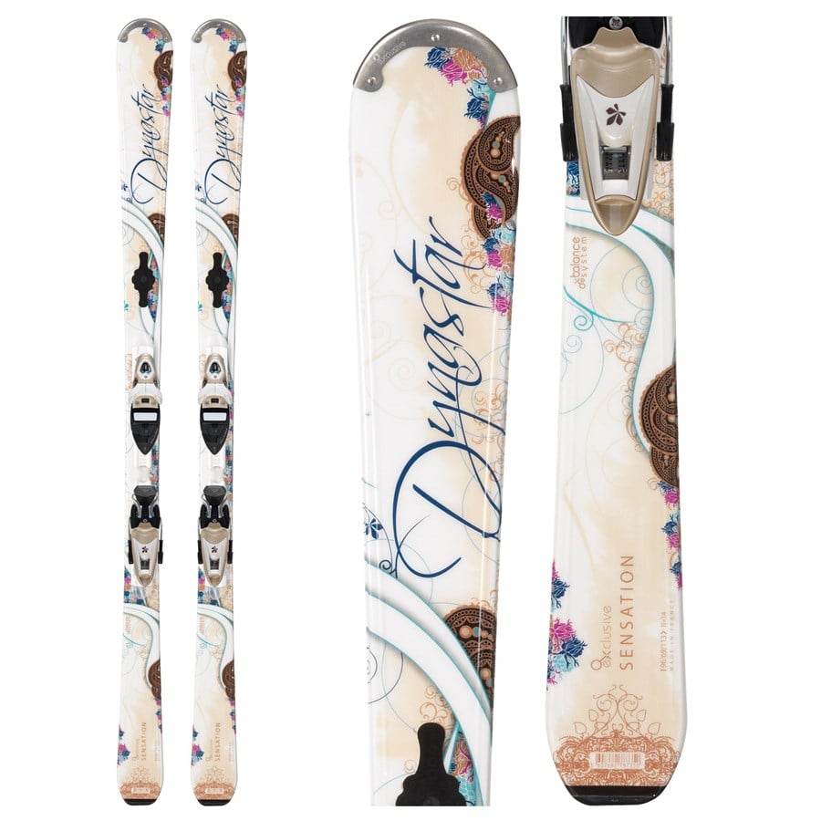 Dynastar Exclusive Sensation Skis + Nova Exclusive Fluid Bindings