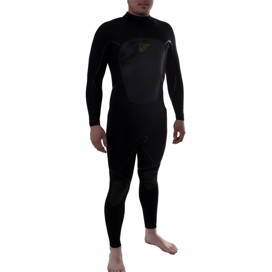 quiksilver ignite lfs 3 2mm full wetsuit 2008 black metalic gold