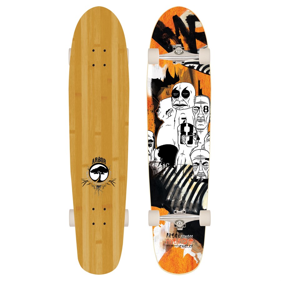 Arbor Hybrid Bamboo Longboard evo outlet