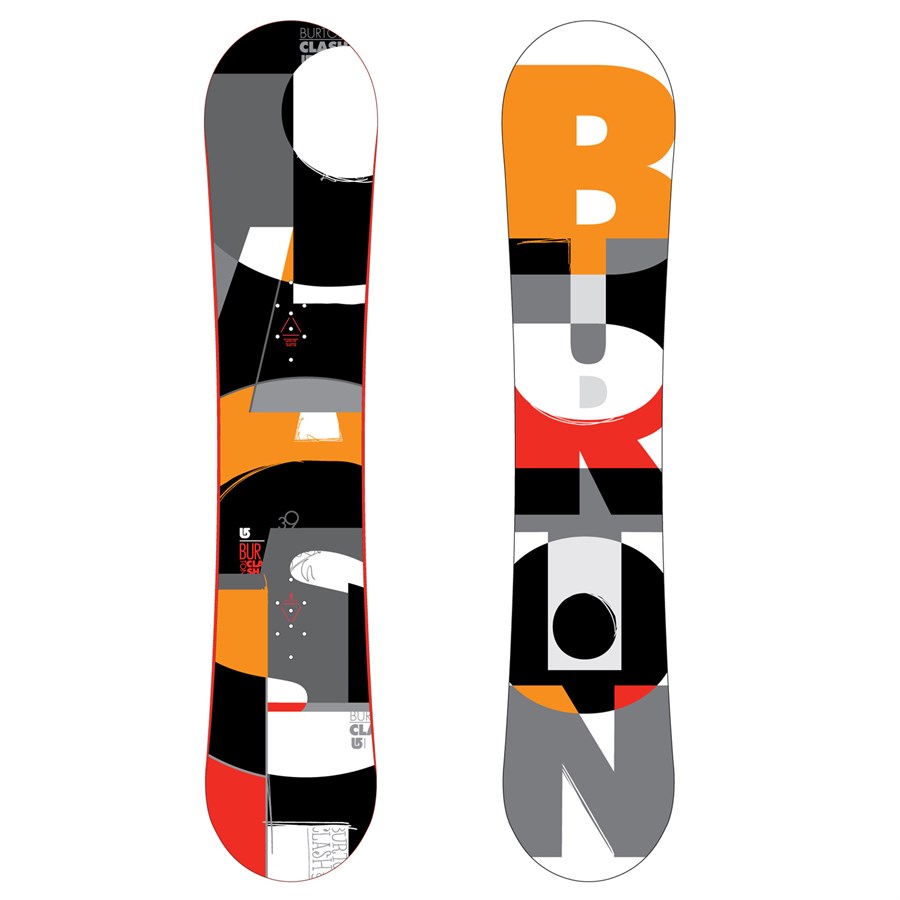burton clash snowboard 158