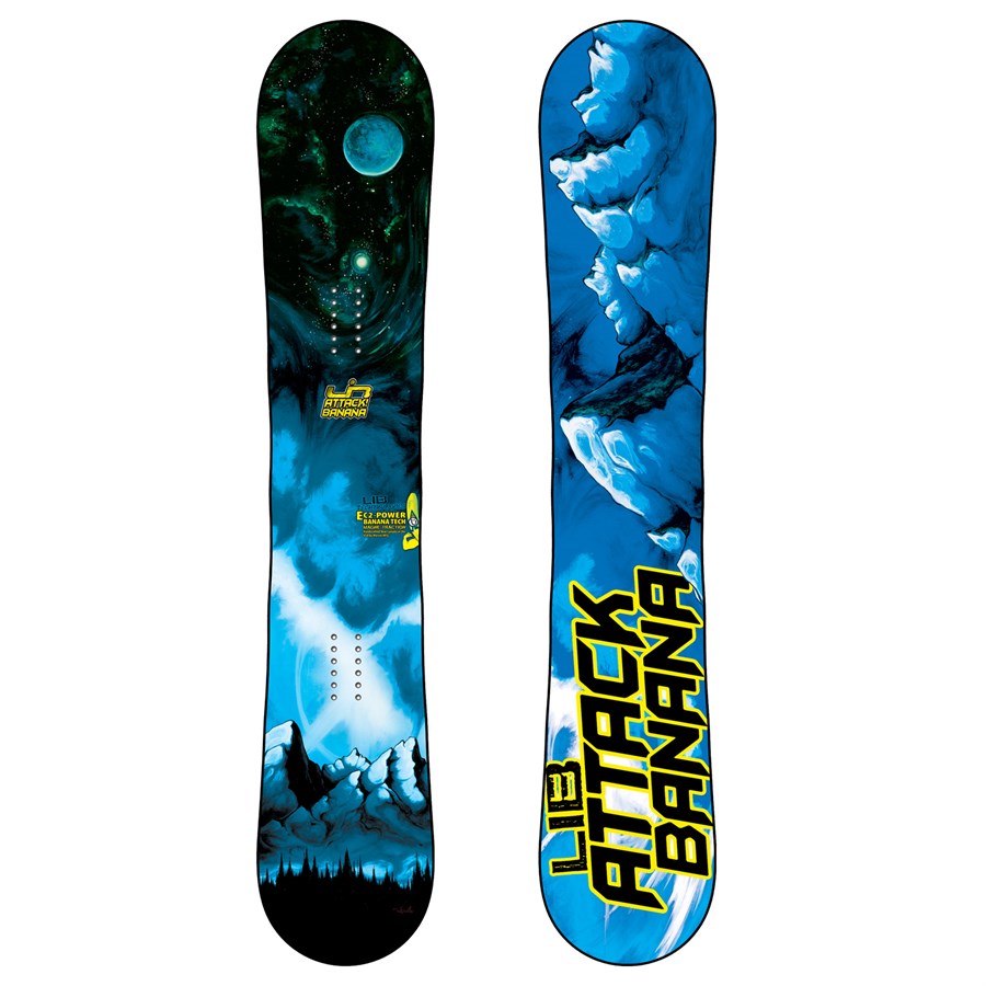 Lib Tech Attack Banana EC2BTX Snowboard 2012 evo outlet
