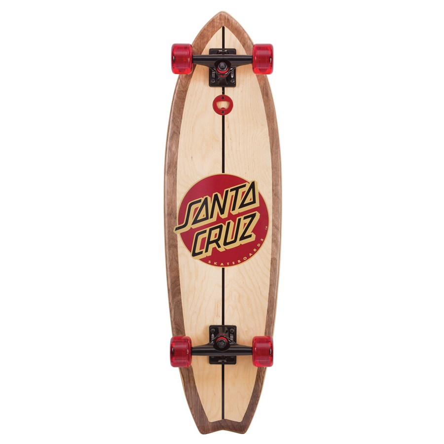 Santa Cruz Woody Shark Light Longboard Complete evo