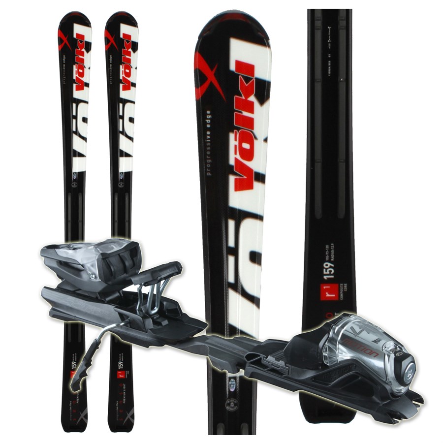 Volkl Sensor1 Skis + Motion LT 10 Bindings 2011 evo outlet