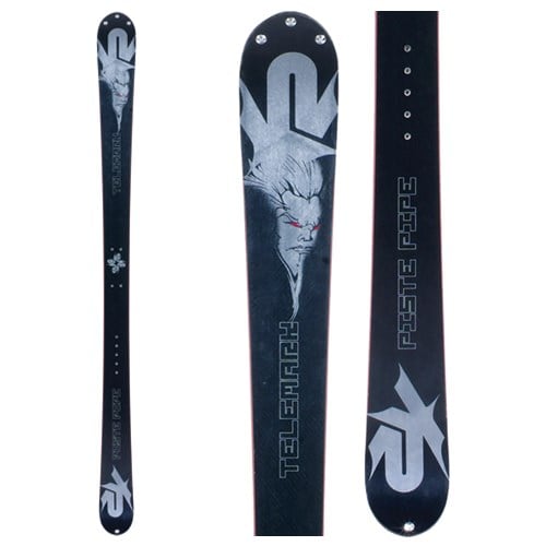 K2 Piste Pipe Telemark Skis 2005 evo outlet