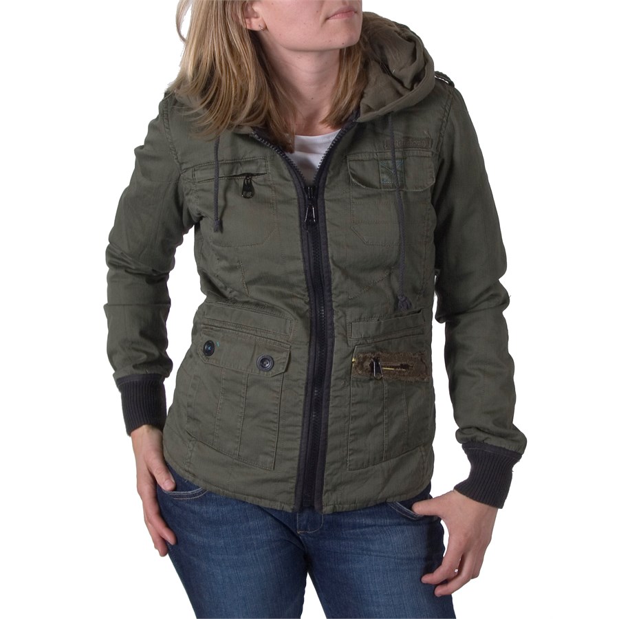 Billabong Canal Quilted Herringbone Jacket Women's evo outlet