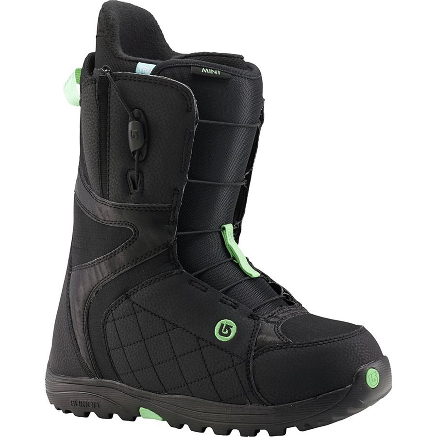 mint green snow boots