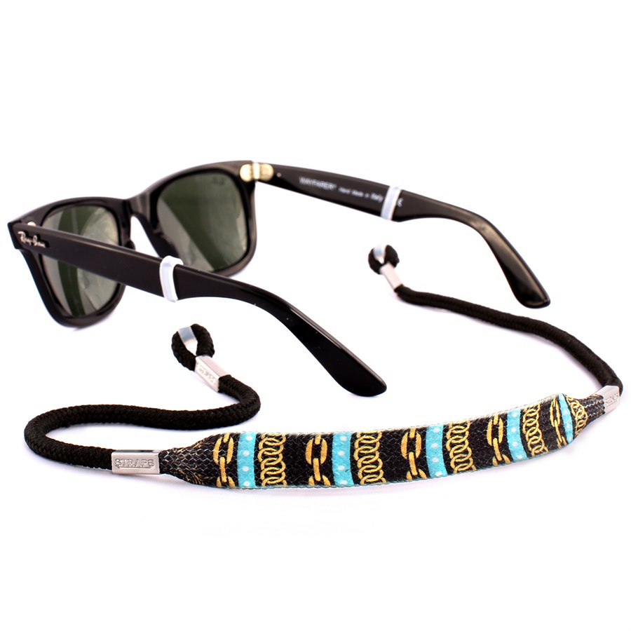 Straps Australia Gold Chain Sunglass Strap evo