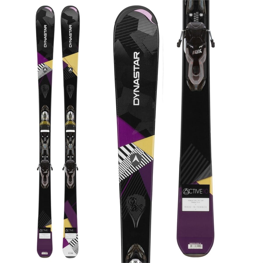Dynastar Active 10 Skis + Xpress 11 Bindings Women's 2016 evo outlet