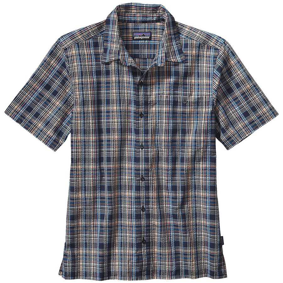 Patagonia Puckerware ShortSleeve Button Down Shirt evo outlet