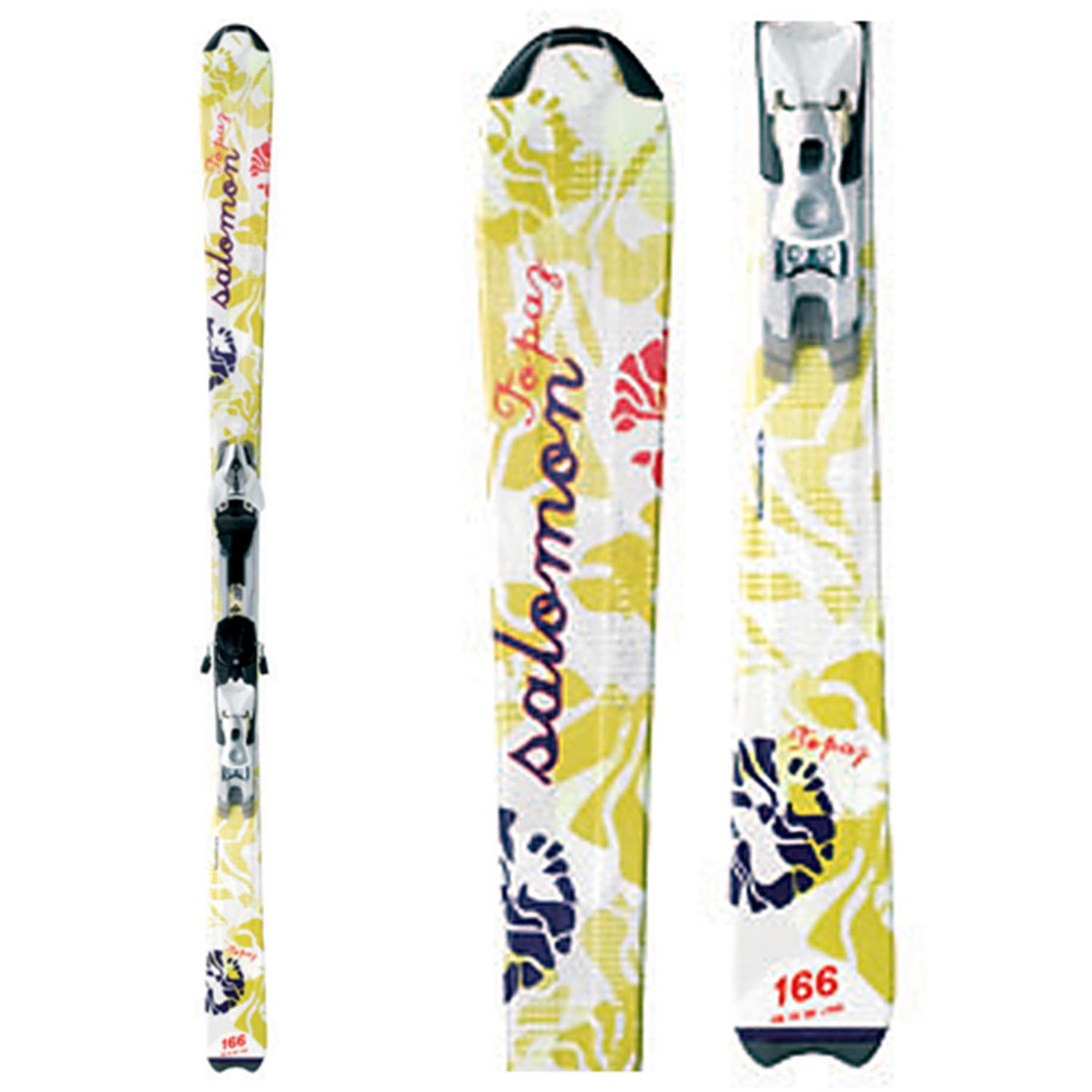 Salomon Topaz Skis + Bindings - Women's - Used 2008 | evo outlet