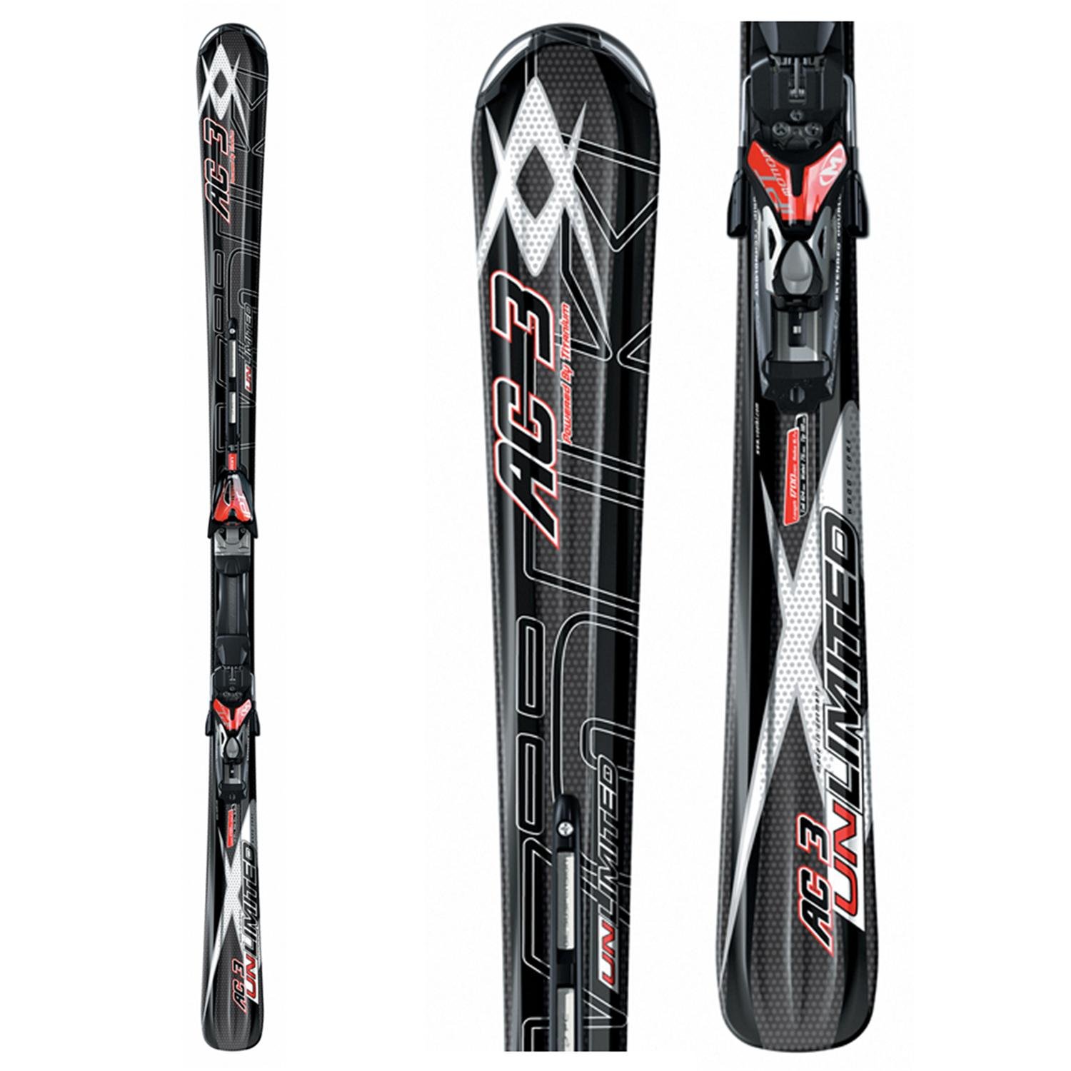 Volkl Unlimited AC3 Skis + Bindings - Used 2007 | evo outlet