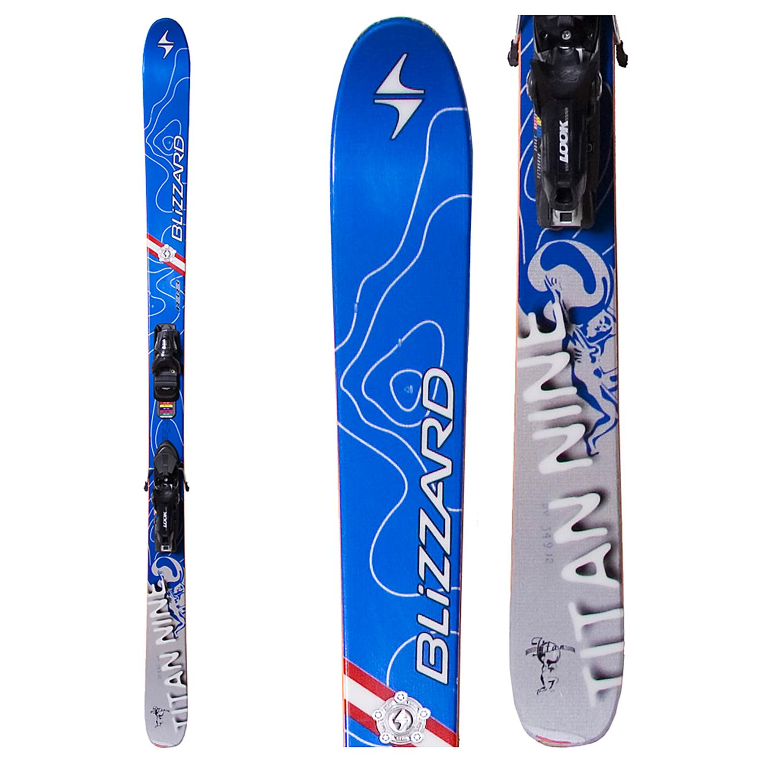 Blizzard Titan Nine/Pro Skis + Bindings - Used 2007 | evo outlet