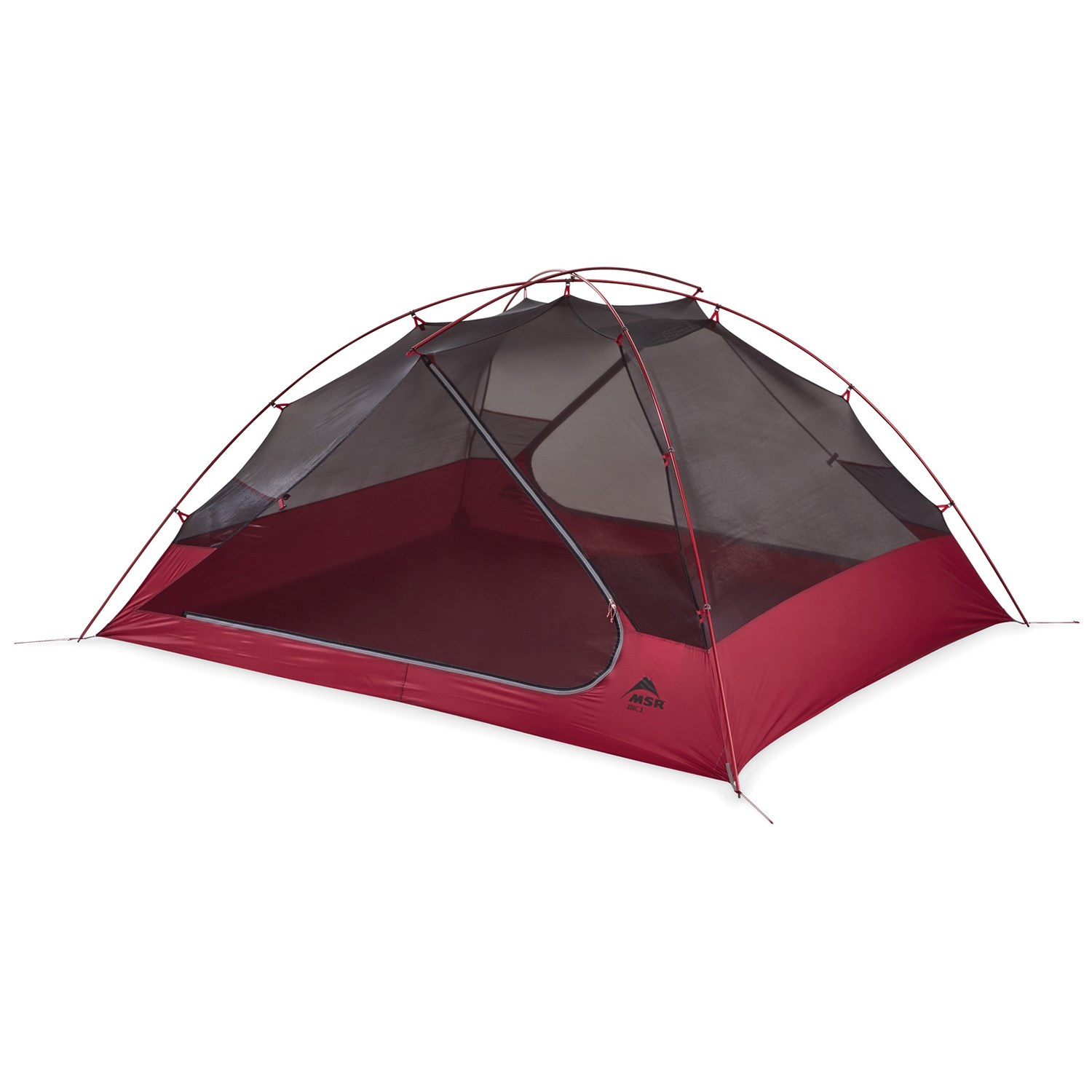 MSR Zoic 3 Tent 2021 in Red | Aluminum