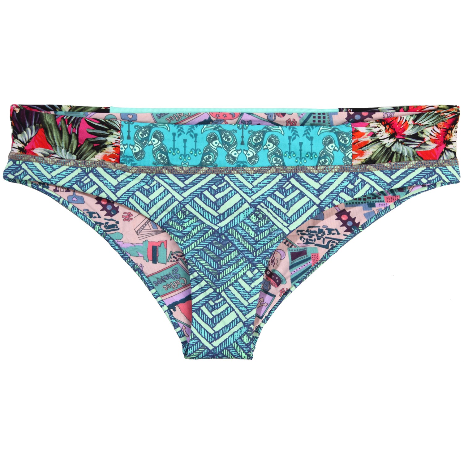 Maaji Cockatoo Peekaboo Bikini Bottom - Women's | evo outlet