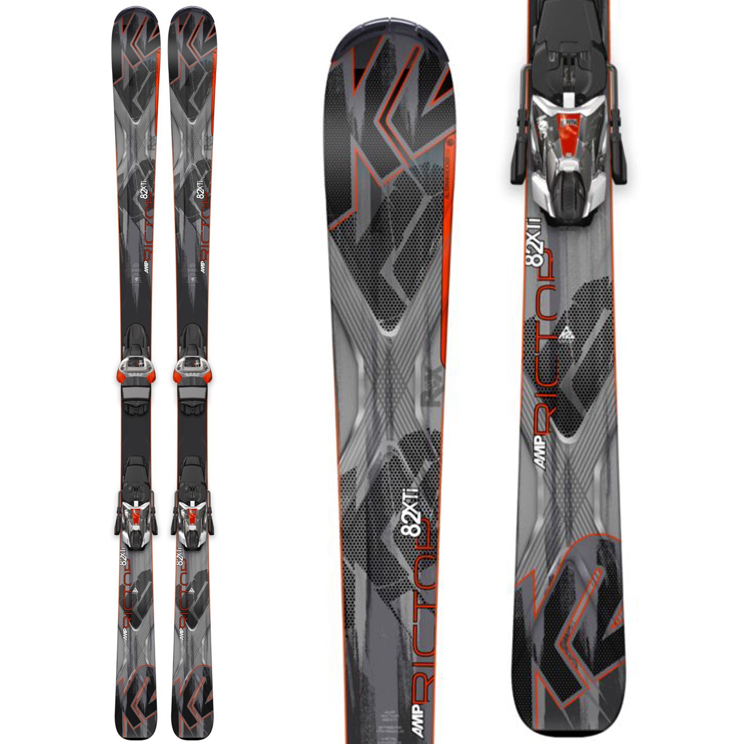 K2 AMP Rictor 82XTi Skis 2015 | evo