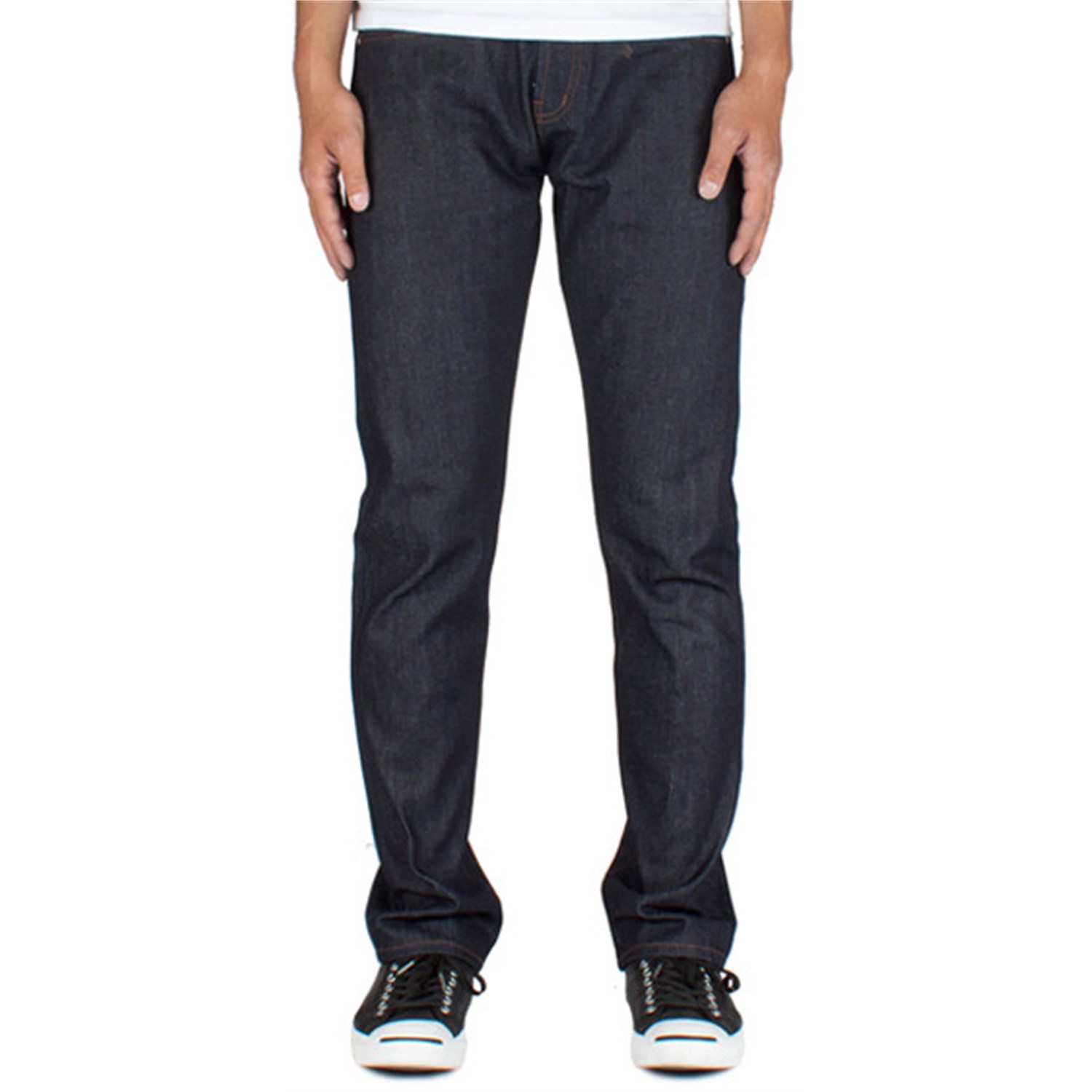 The Unbranded Brand Tapered Fit Indigo Selvedge Jeans | evo