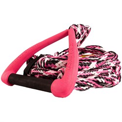 Ronix 10" Hide Grip Handle + 25 ft 5-Section Bungee Surf Rope
