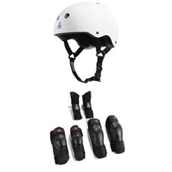 Triple 8 Standard Liner Skateboarding Helmet S Triple Eight Protective Gear 1009 Red Metallic 
