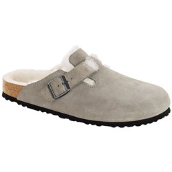 Birkenstock Boston Shearling Suede Clogs - Women's