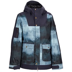blue snowboard jacket womens
