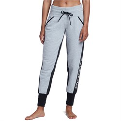 the north face train n logo track pants grey