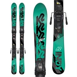 K2 Indy Skis ​+ Marker FDT 7.0 Bindings - Kids'  - Used