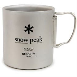 Snow Peak 600ml Titanium Single-Walled Mug
