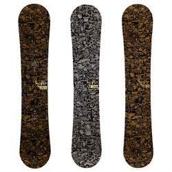 Burton Clash Comic LTD Snowboard 151 combo black freestyle