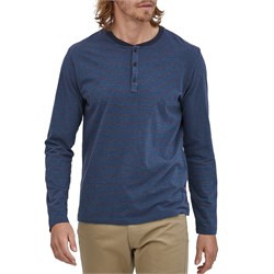 Patagonia Long-Sleeve Organic Cotton Lightweight Henley Shirt