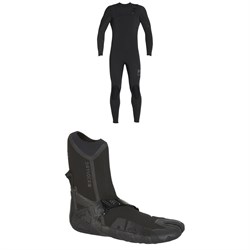 2019 XCEL 3mm DRYLOCK Celliant Black Split Toe Boots 