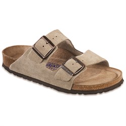 Birkenstock Arizona Suede Soft Footbed Sandals - Women's