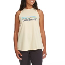 Patagonia Pastel P-6 Logo Organic High-Neck Tank Top - Women's