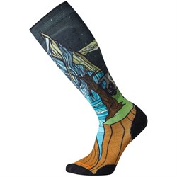 smartwool phd light elite pattern ski socks