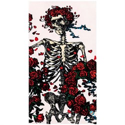 Slowtide Skull & Roses Towel