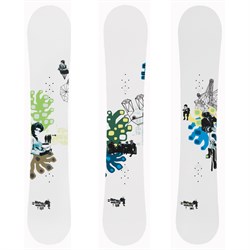 ホワイト スノーボード ＢＵＲＴＯＮ burton-operator-snowboard-2009
