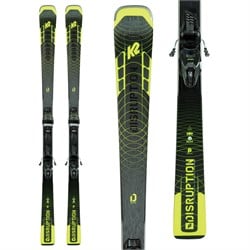 K2 Disruption SC Alliance Skis ​+ ER3 10 Compact Quikclik Bindings - Women's