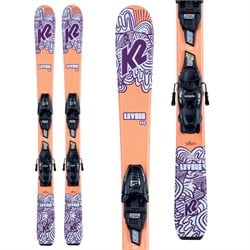 K2 Luv Bug Skis ​+ FDT 4.5 Bindings - Girls' 2022