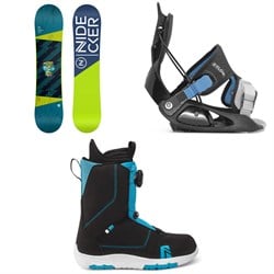 Nidecker Micron Magic Snowboard ​+ Flow Micron Snowboard Bindings ​+ Nidecker Micron Boa Snowboard Boots - Kids' 2023