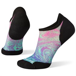 Smartwool PhD Run Light Elite Marble Wash Print Micro Socks - Women's