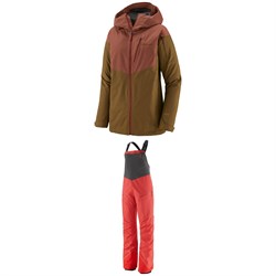 patagonia snowdrifter bibs womens