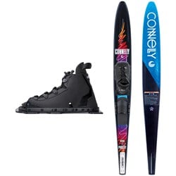 Connelly Prodigy Slalom Water Ski ​+ Swerve with Adj. RTS Bindings