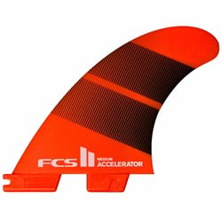 FCS II Accelerator Neo Glass Small Tri Fin Set