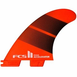 FCS II Accelerator Neo Glass Large Tri Fin Set