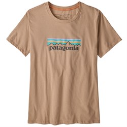 Patagonia Pastel P-6 Logo Organic Crew T-Shirt - Women's