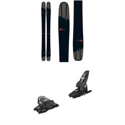 150cm skis with bindings