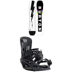 Fixations De Snowboard Genesis Black//Frost Noir Burton Homme