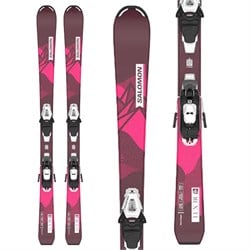 Salomon Lux S Skis ​+ C5 GW Bindings - Kids' 2024