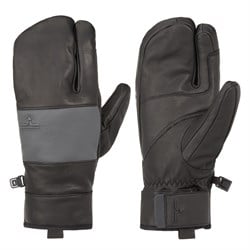 evo Pagosa Leather 3-Finger Mittens